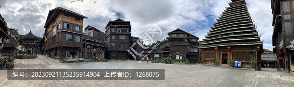 程陽(yáng)侗寨全景