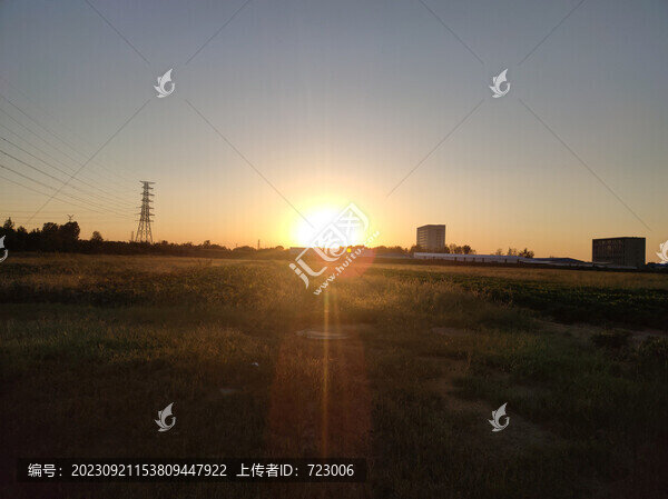 夕陽