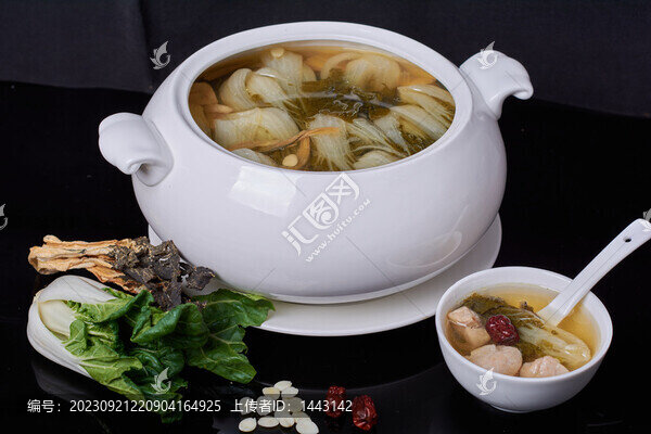 金銀菜干燉豬肺
