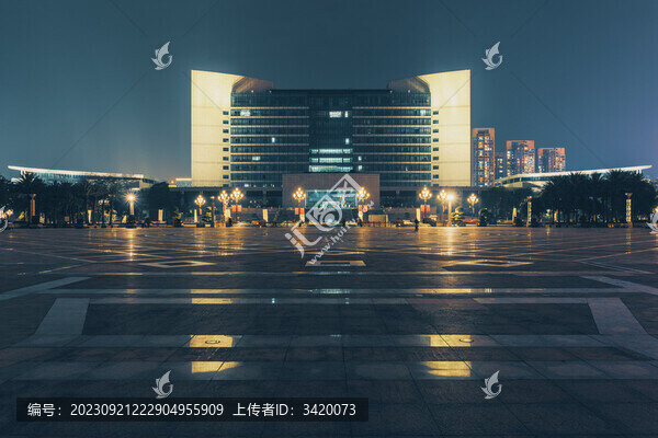 柳州市民廣場與文昌樓
