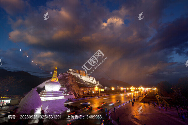 布達(dá)拉宮夜景
