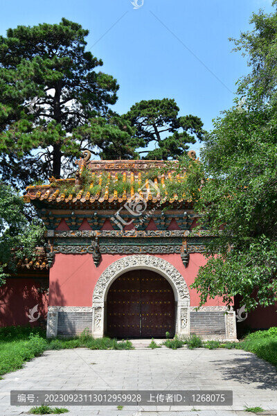 遼寧沈陽北陵公園清昭陵