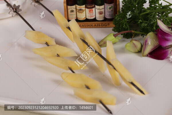 烤土豆片