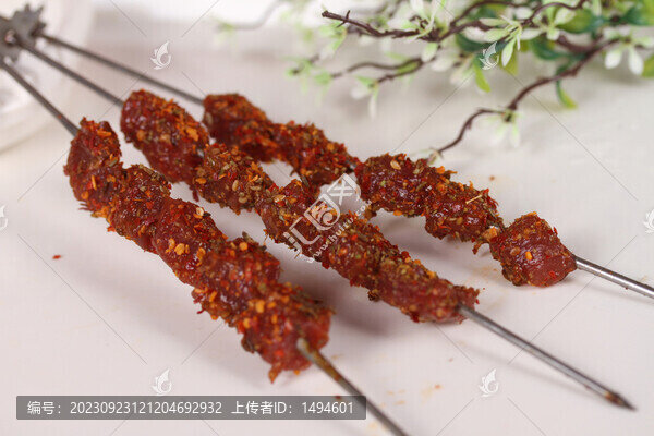 麻辣牛肉串