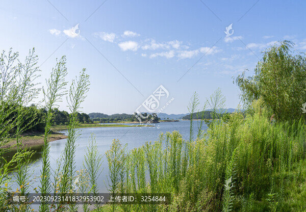 黃陂月亮湖風光