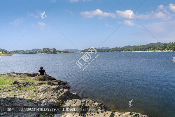 黃陂月亮湖風(fēng)光