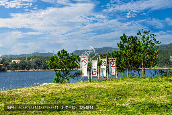 黃陂月亮湖風光
