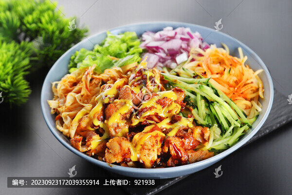 蜂蜜芥末烤肉飯