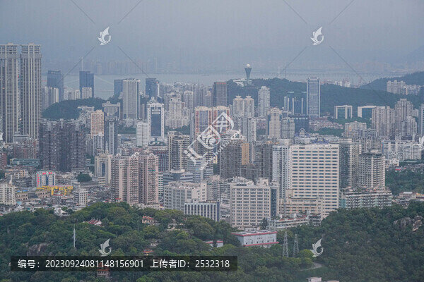 航拍廈門城市風(fēng)光都市風(fēng)景