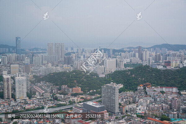 航拍廈門城市風(fēng)光都市風(fēng)景
