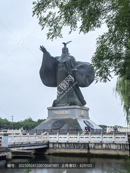 漢武大帝雕塑
