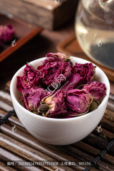 玫瑰花冠茶