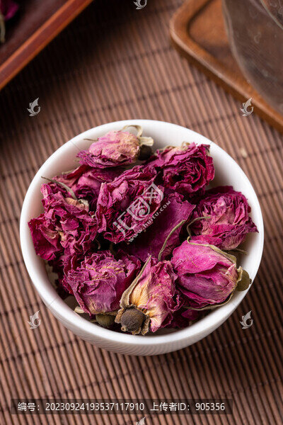 玫瑰花冠茶