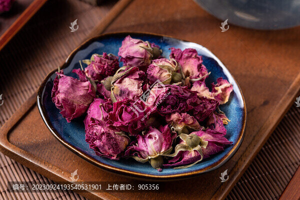 玫瑰花冠茶