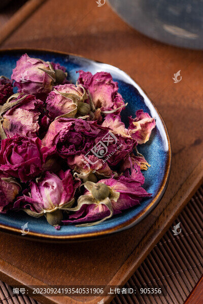 玫瑰花冠茶
