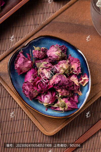 玫瑰花冠茶