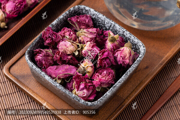 玫瑰花冠茶