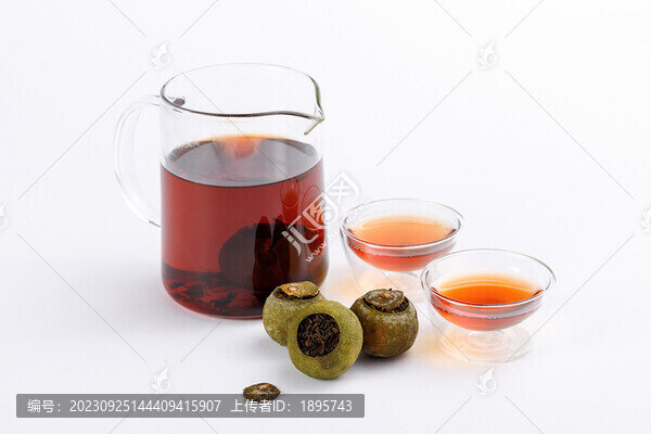 泡小青柑茶葉