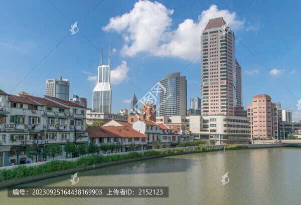 上海蘇州河風光