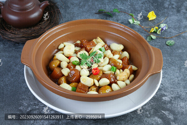 板栗燜牛筋
