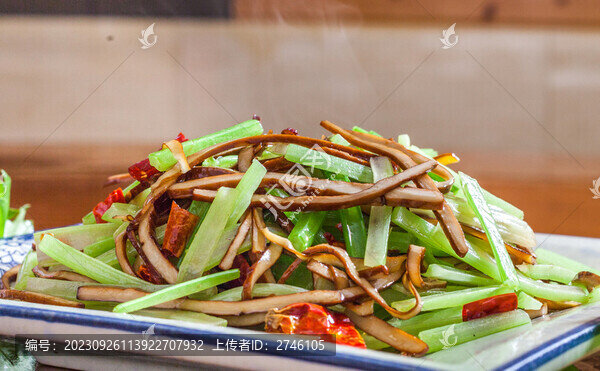 芹菜豆干