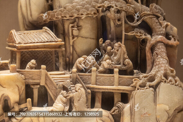 古代人物石雕