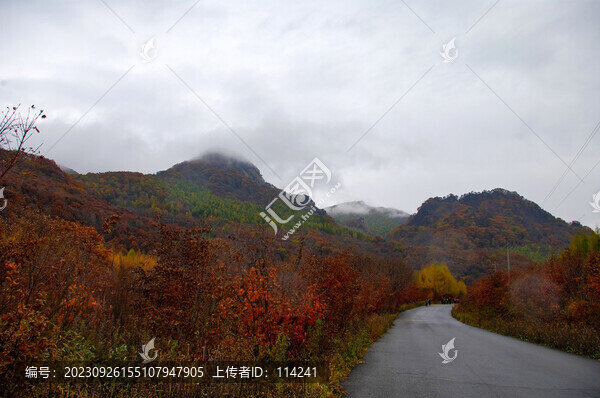 本溪老邊溝秋季景色