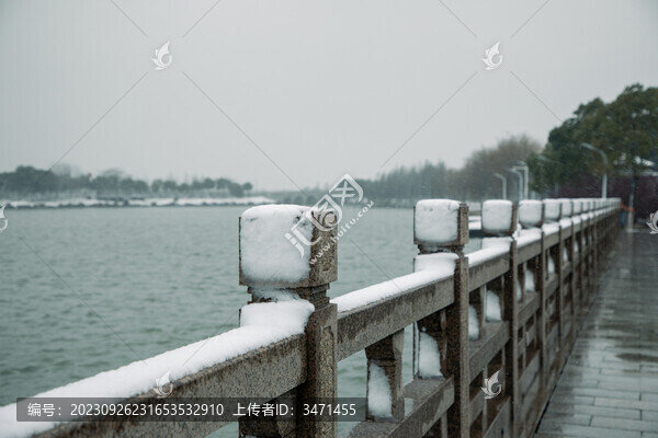 昆承湖雪