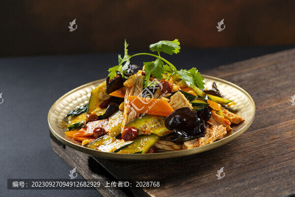 韓式拌花菜