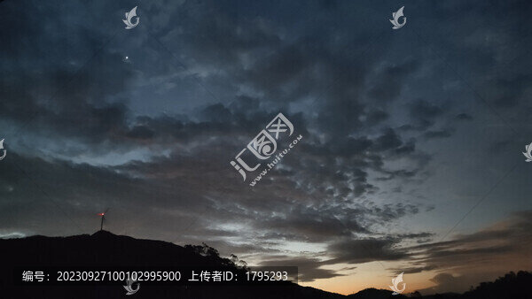 晨曦日出黎明