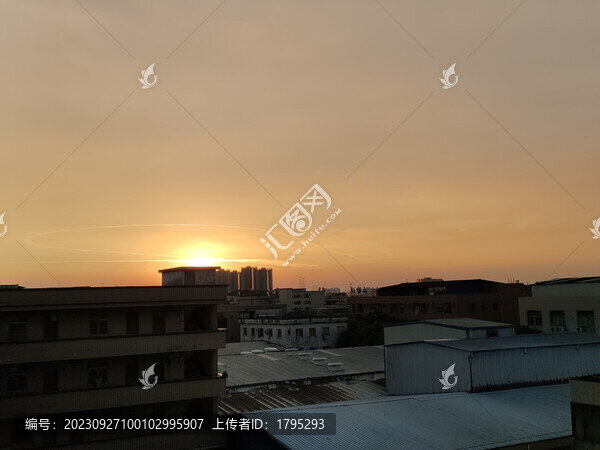 日落晚霞風(fēng)景