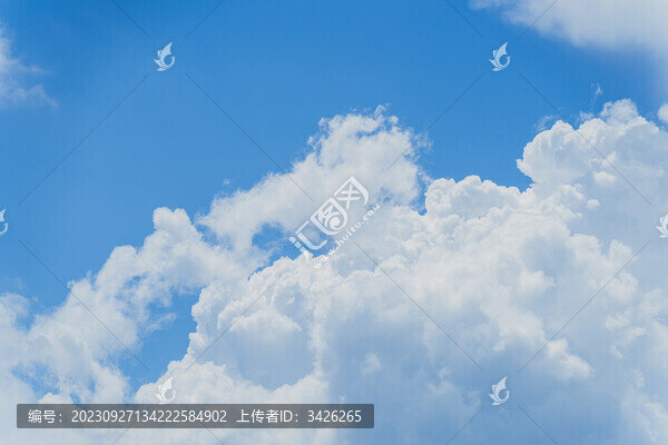 藍(lán)天和白云