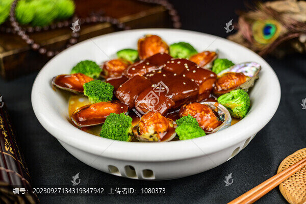 鮮鮑紅燒肉