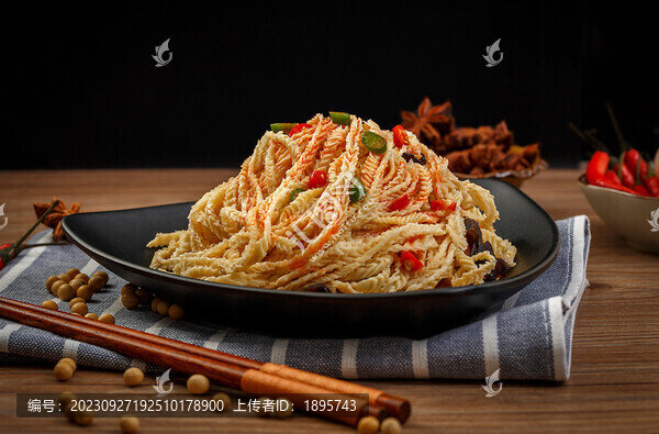 涼拌素羊肚絲