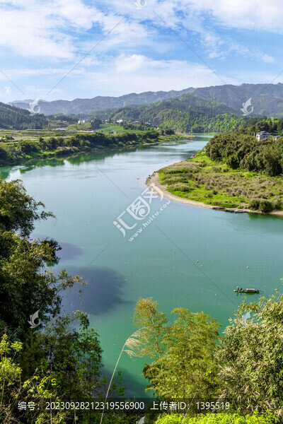 河流江灣