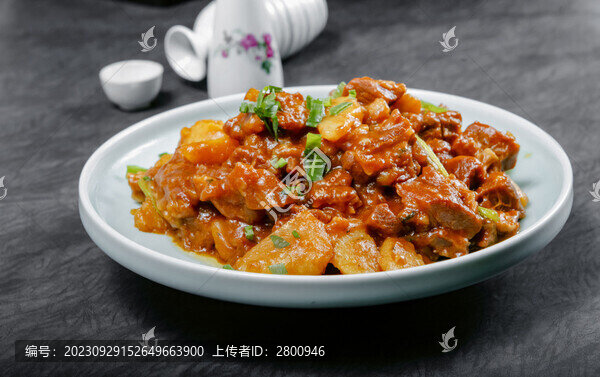 排骨燉土豆