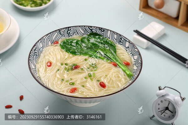 雞湯面龍須面手工掛面