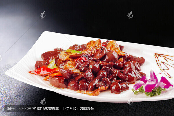 肉炒紅蘑