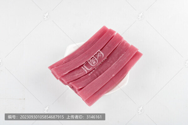 紫薯粉皮白底圖