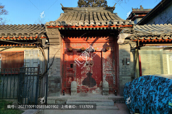 北京胡同門樓建筑蠻子門