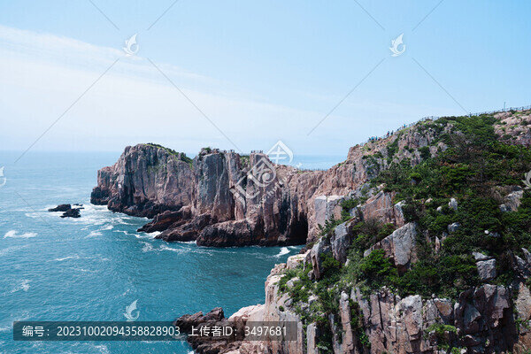 海浪礁石
