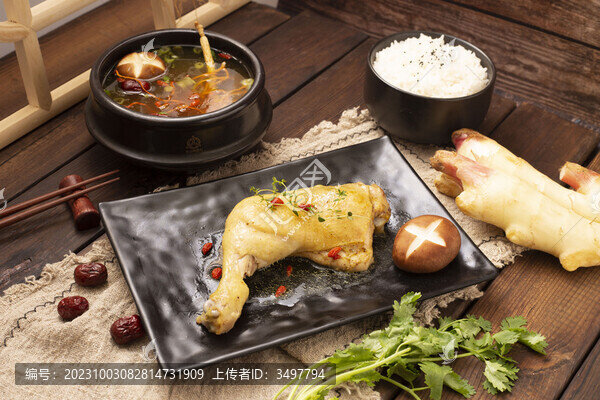 蒸雞雞腿