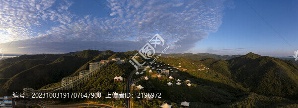 寬幅露營基地全景圖