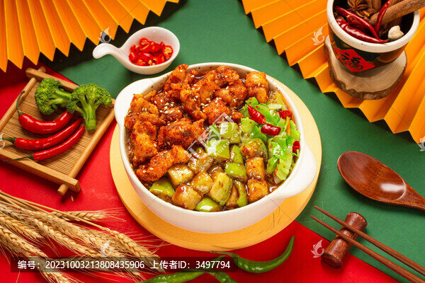 一葷兩素蓋飯