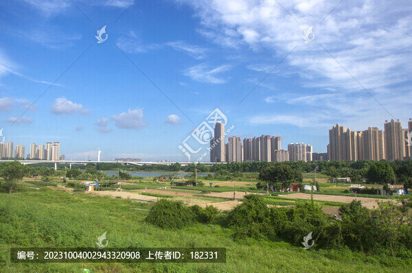 都市田園美景