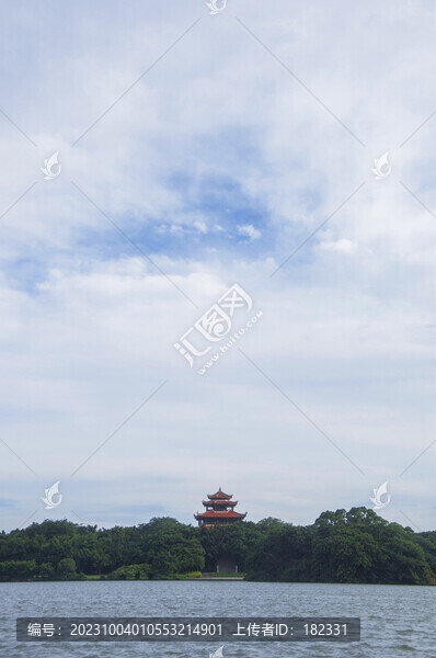 泉州西湖公園天際線