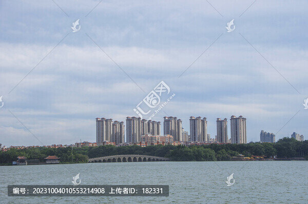 泉州西湖城市風(fēng)光