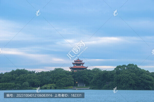 西湖刺桐閣天際線