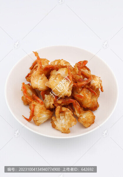 油炸螃蟹
