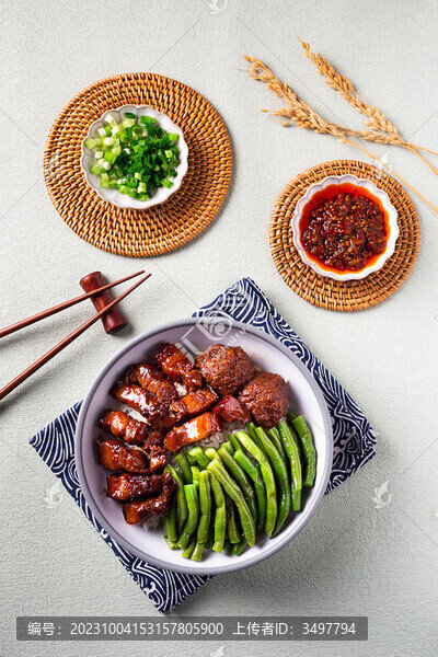 紅燒肉蓋飯